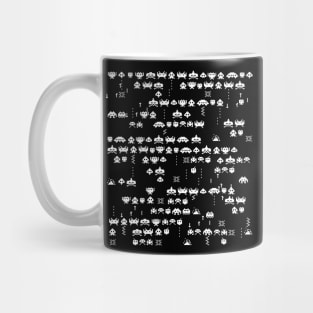 Retro Video Game Space Invaders Arcade Geek BoomBoomInk Mug